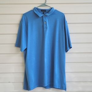 Peter Millar crown crafted  blue XL shirt